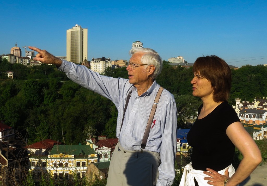 Dad in Kiev